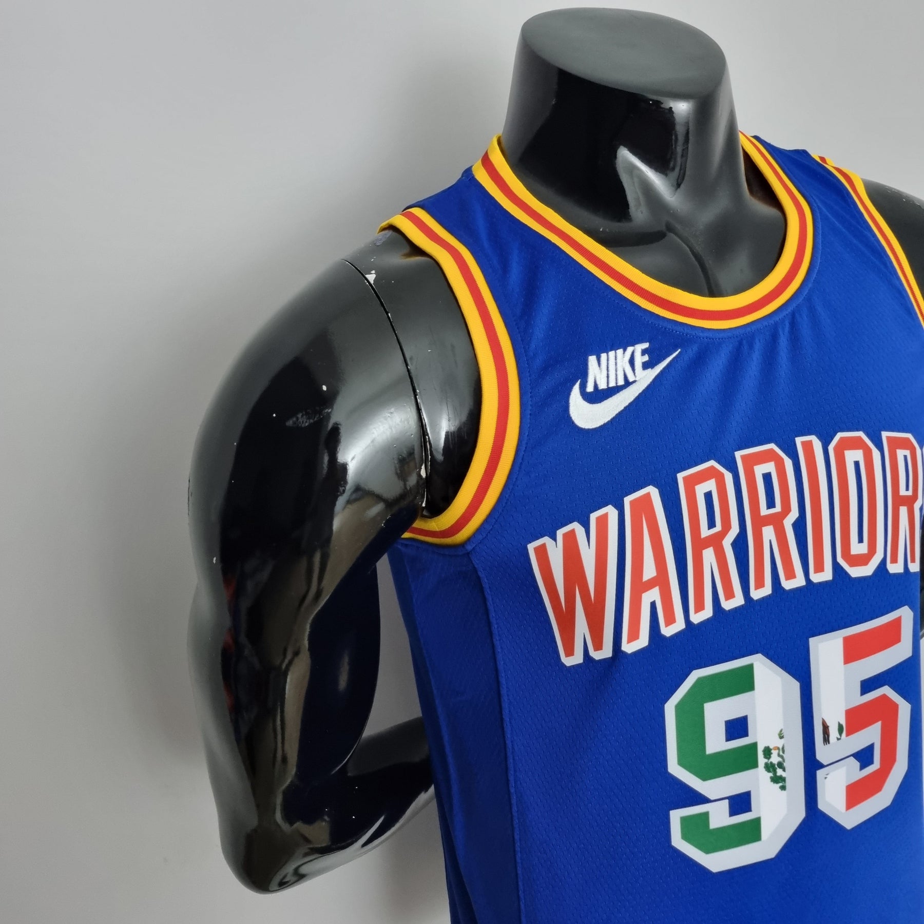 Jersey NBA Golden State Warriors #95 Toscano - Mexico Exclusive Blue