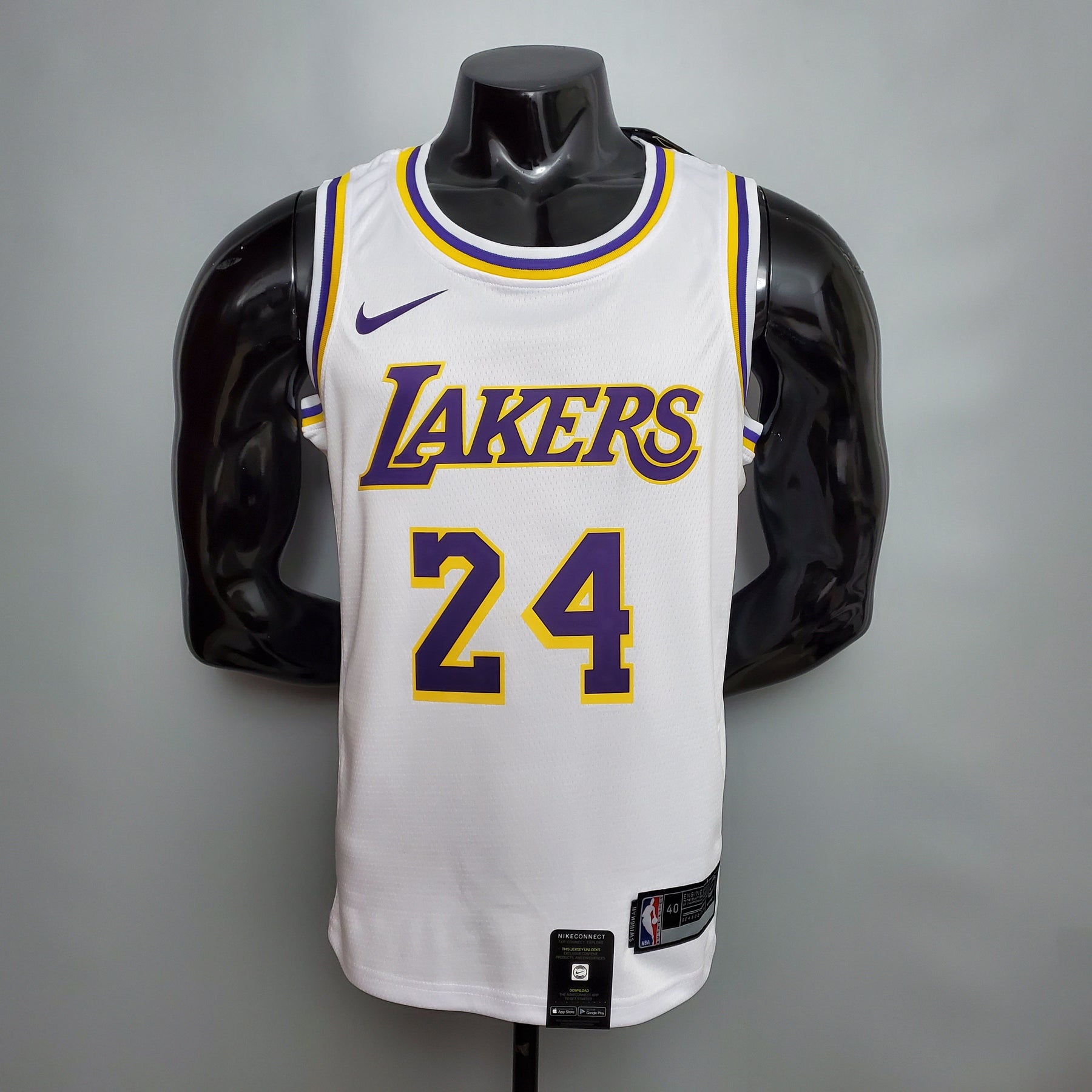 Jersey NBA Lakers #24 Bryant New Finals White - 23/24