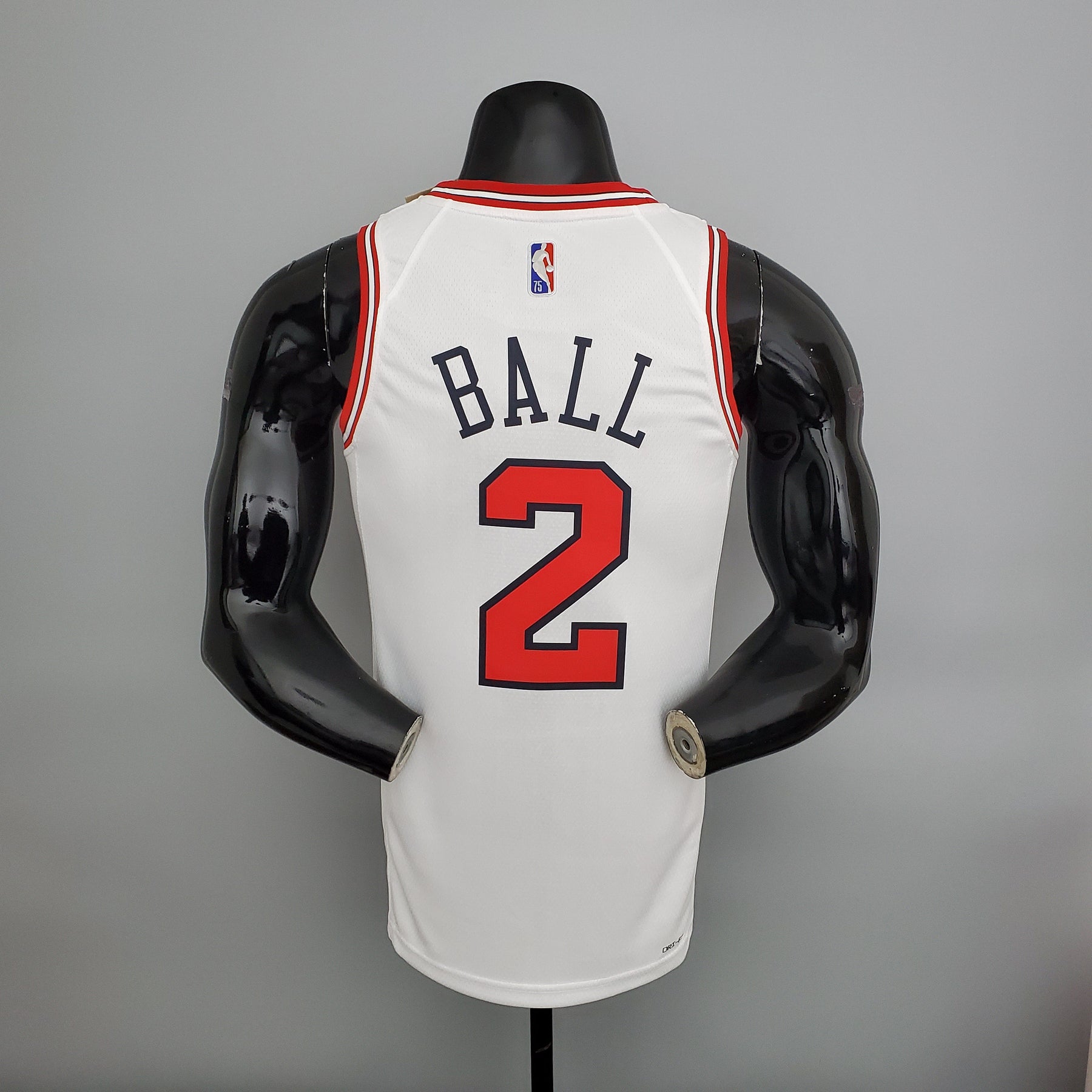 Jersey NBA Chicago Bulls #2 Ball - 75th Anniversary White