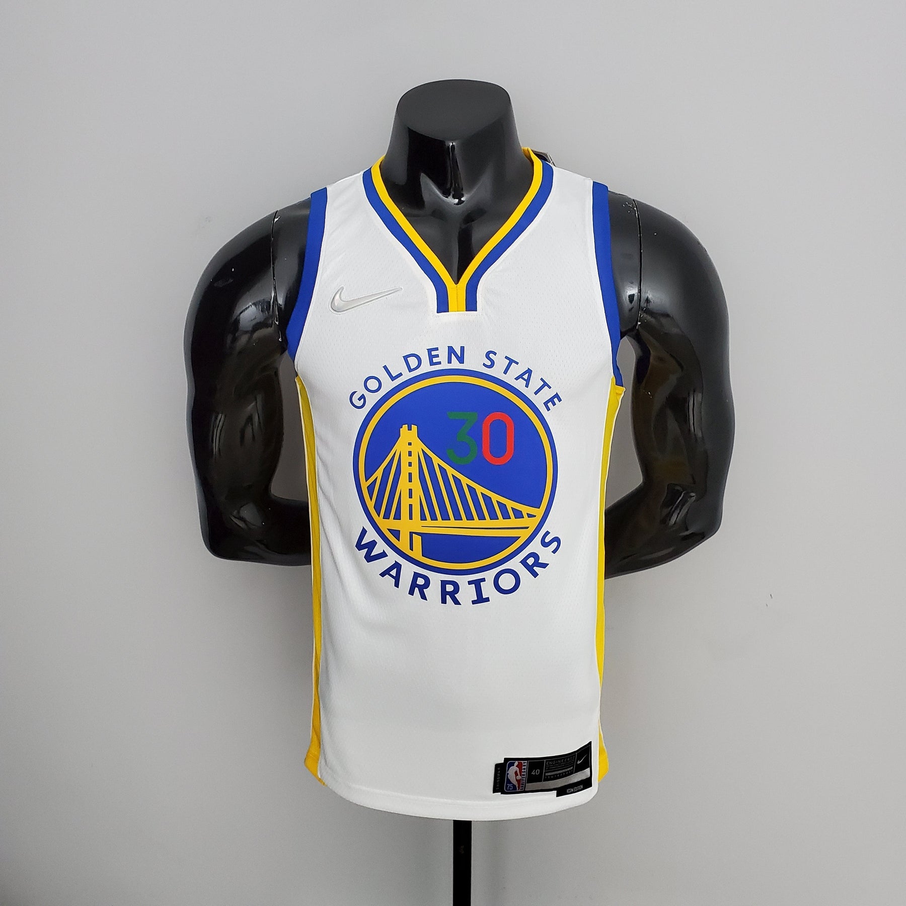 Jersey NBA Golden State Warriors #30 Curry - Mexico White