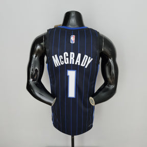 Jersey NBA Orlando Magic #1 McGrady - 75th Anniversary Black