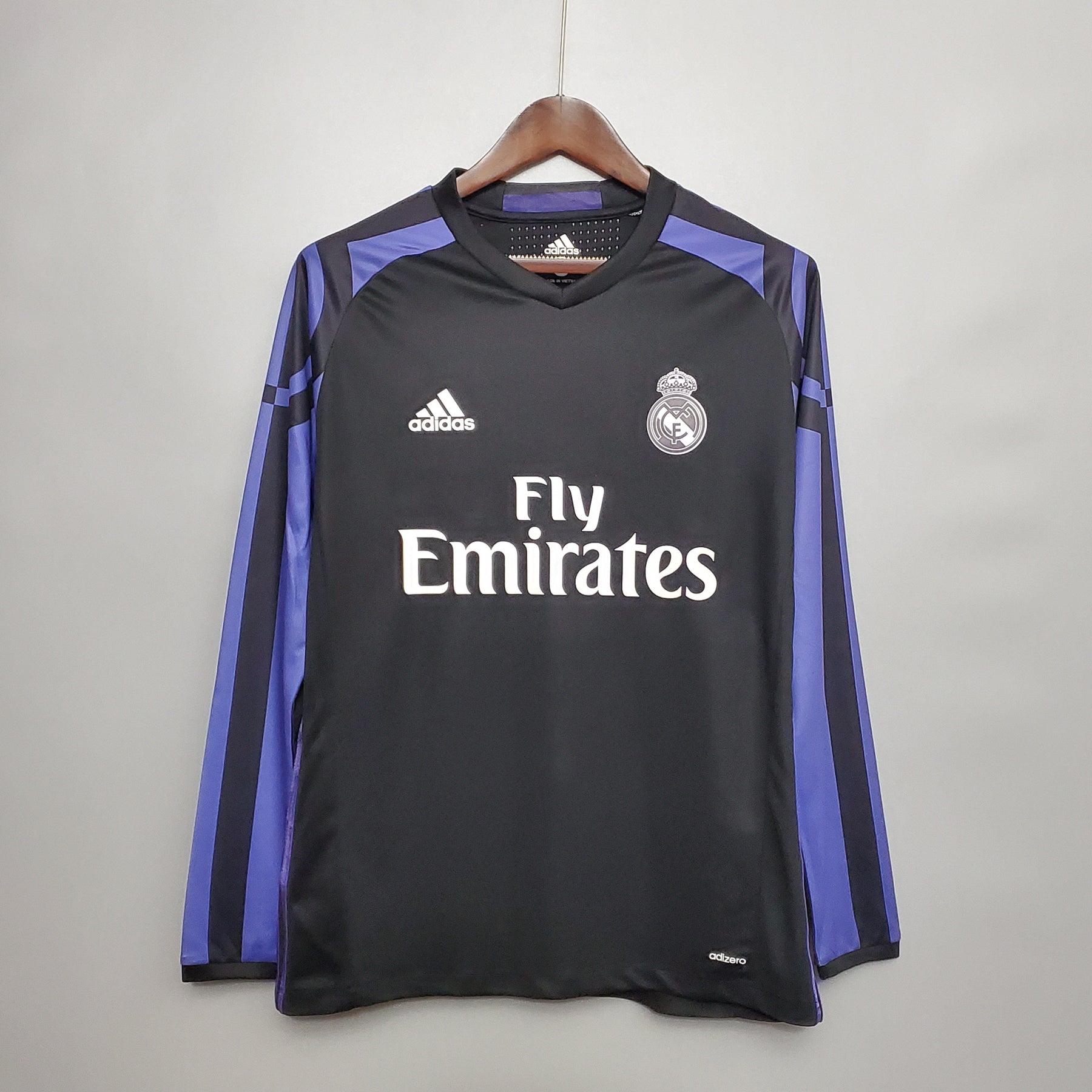 Real Madrid III 15/16 Jersey - Long Sleeve Retro Version