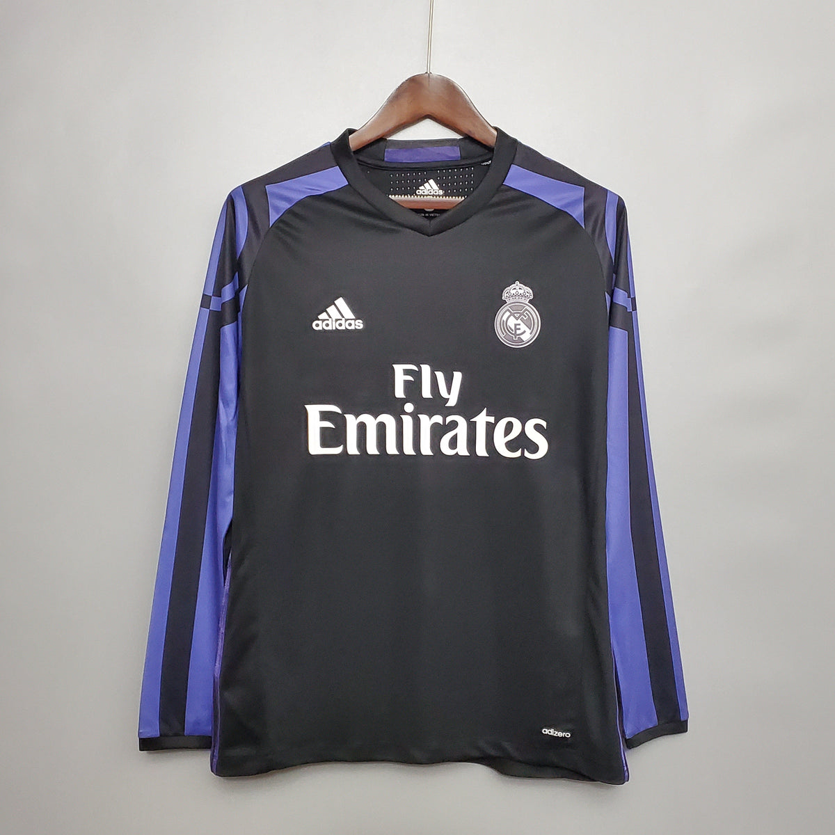 Real Madrid Third Shirt 15/16 - Retro Version Long Sleeve