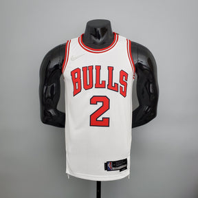 Jersey NBA Chicago Bulls #2 Ball - 75th Anniversary White