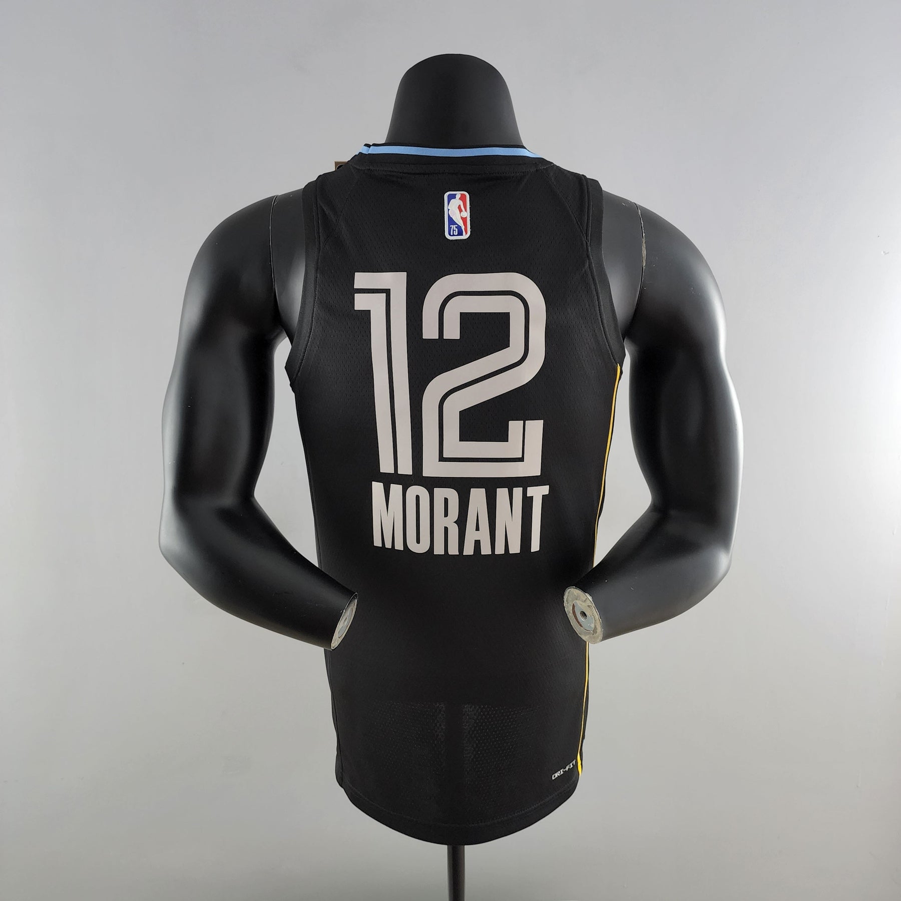 Jersey NBA Memphis Grizzlies #12 Morant - Honor Edition Black