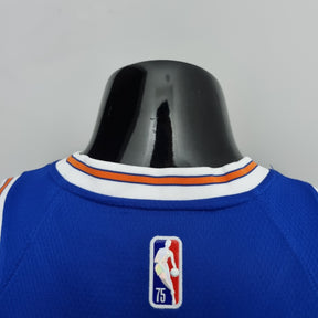 Jersey NBA NY Knicks #7 Anthony - 75th Anniversary Limited Blue