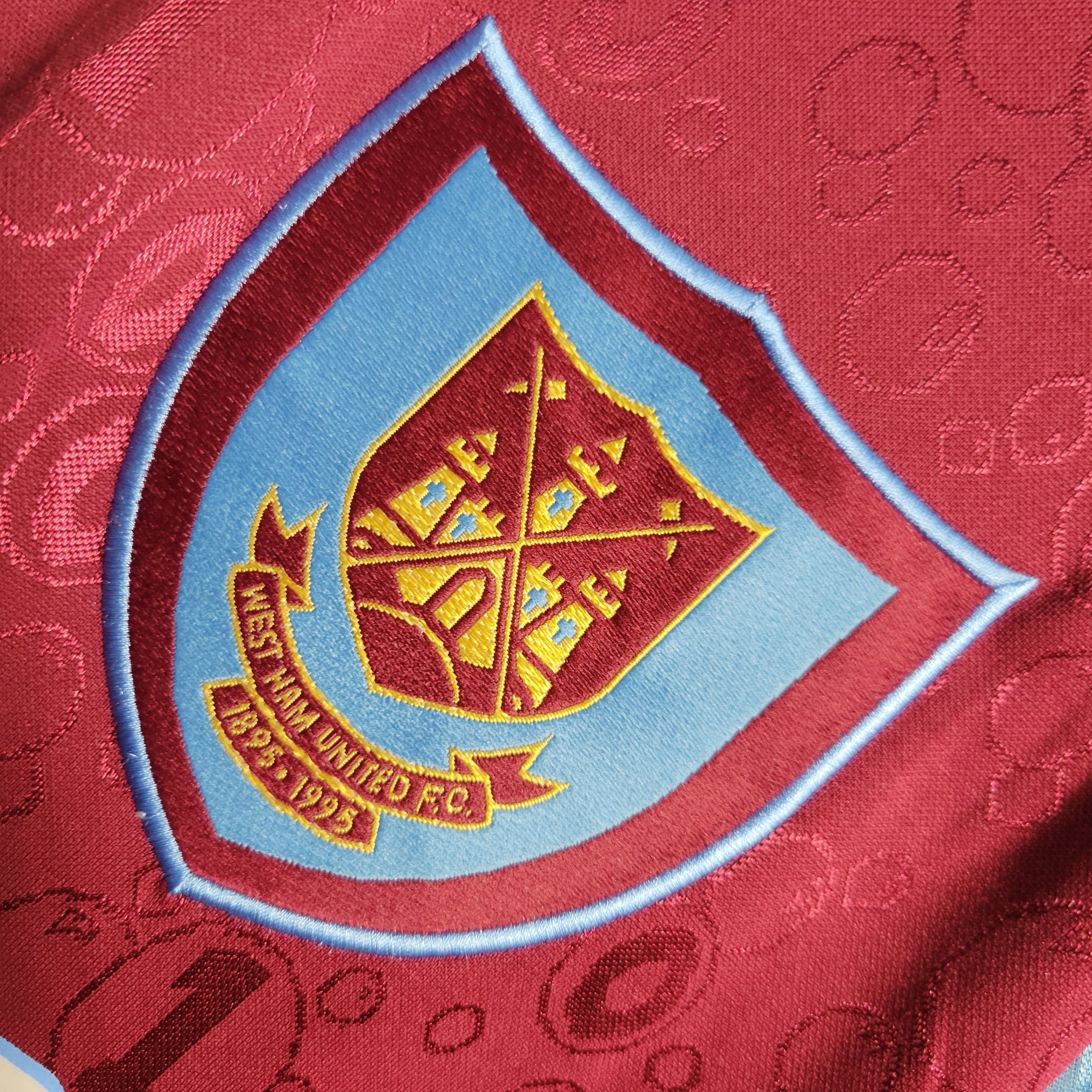 West Ham Home Jersey 95/97 - Retro Version