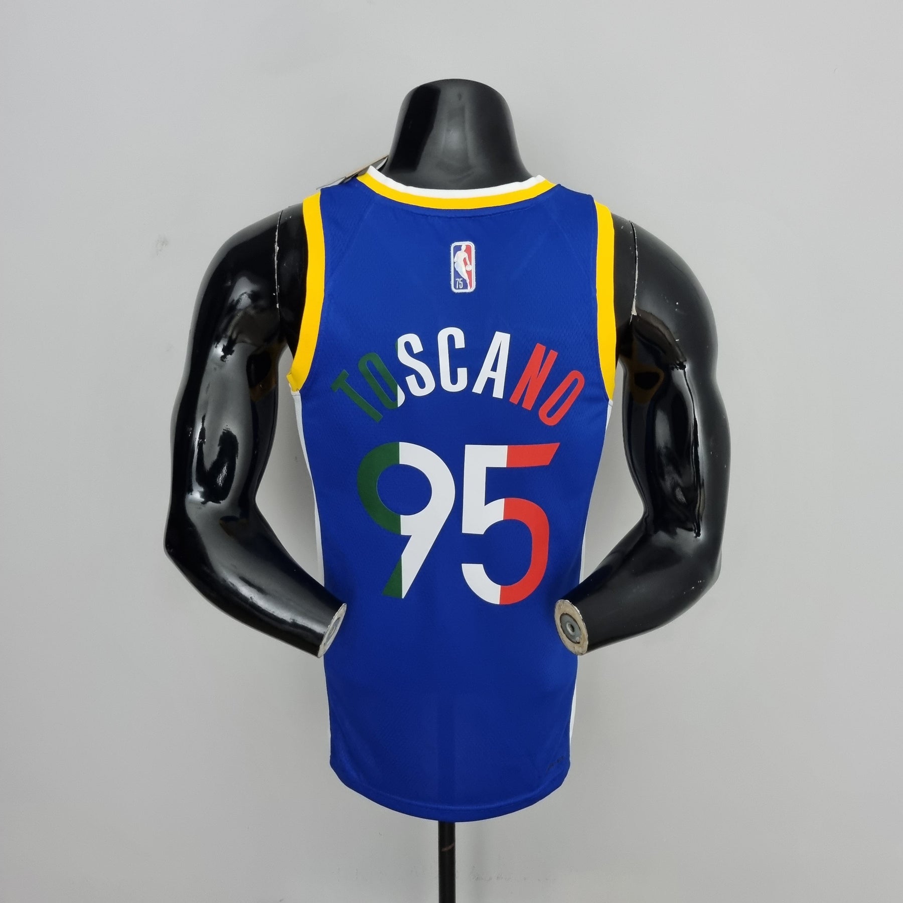 Jersey NBA Golden State Warriors #95 Toscano - Mexico Blue