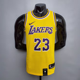 Jersey NBA Lakers #23 James Finals Yellow - 23/24