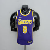 NBA Lakers #8 Bryant Purple 75th Anniversary Jersey- 23/24