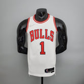 Jersey NBA Chicago Bulls #1 Rose - 75th Anniversary White