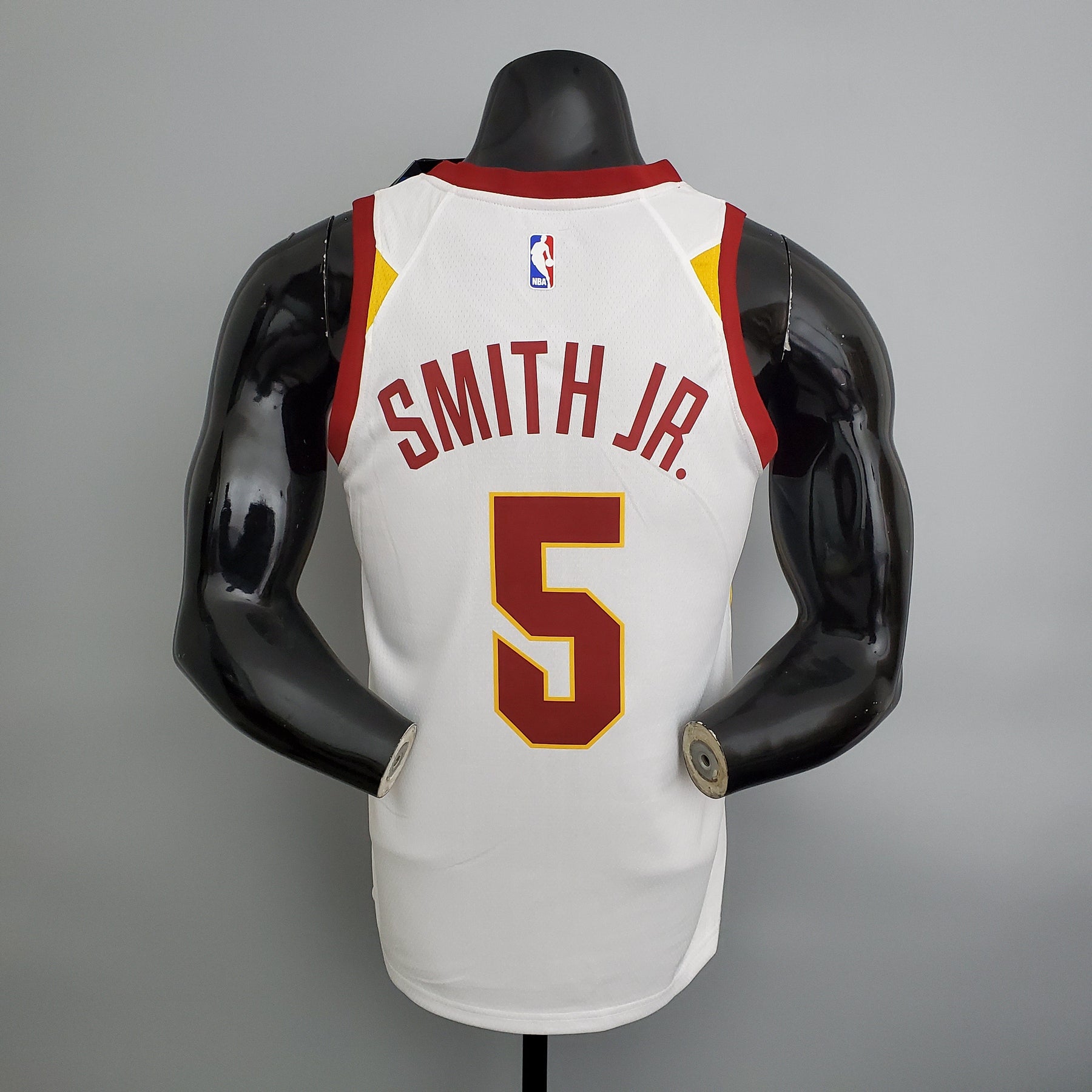 Jersey NBA Cleveland Cavaliers #5 Smith Jr - White