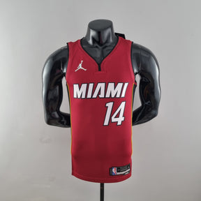 Jersey NBA Miami Heat #14 Herro - 75th Anniversary Red