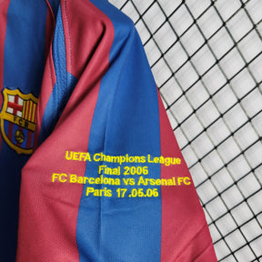 Barcelona Home Shirt 2006 - Retro Version