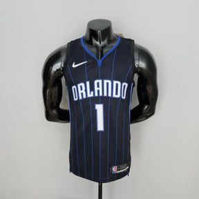 Jersey NBA Orlando Magic #1 McGrady - 75th Anniversary Black