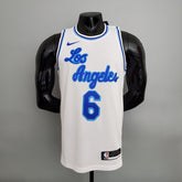 Jersey NBA Lakers #6 James Latin Night White - 23/24