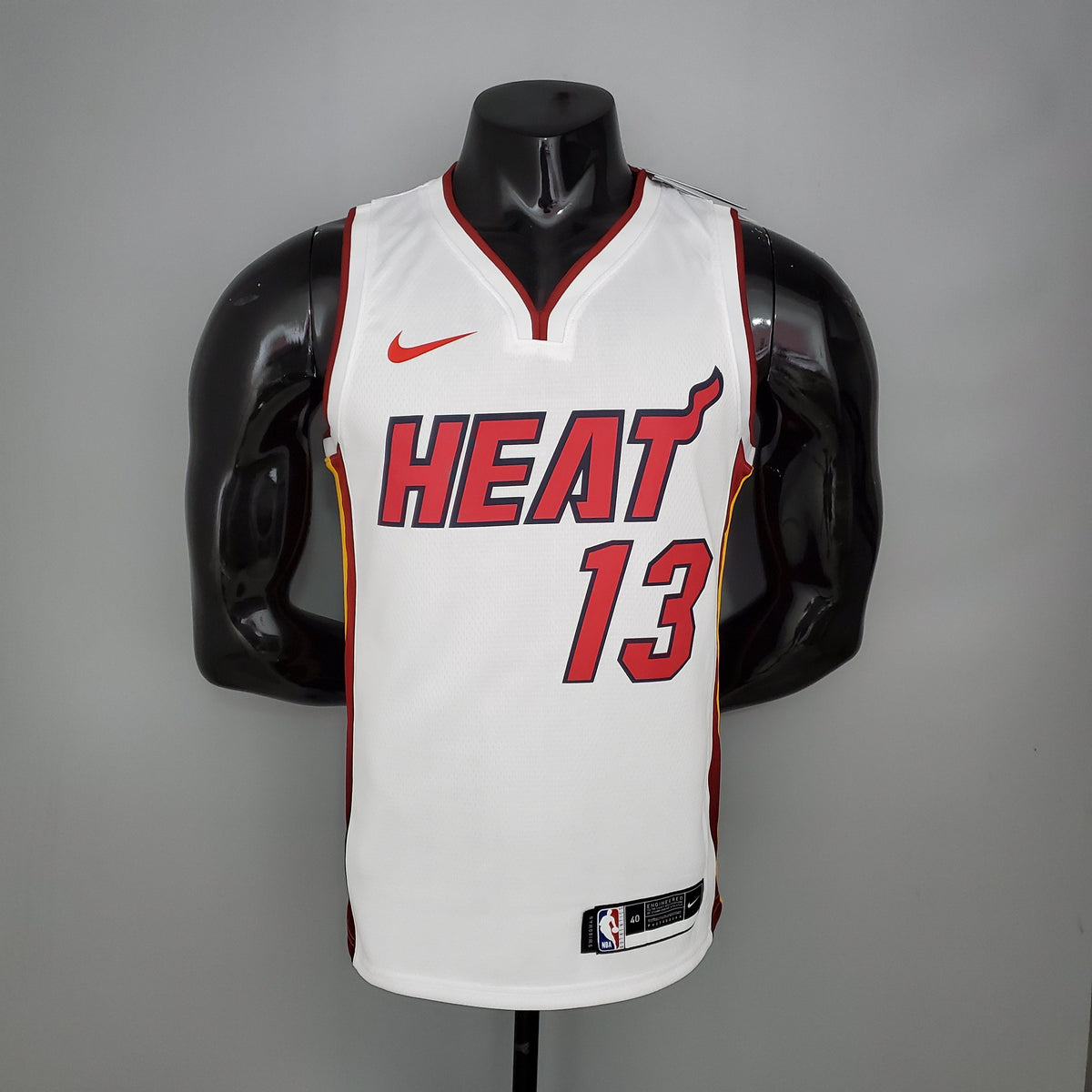 Jersey NBA Miami Heat #13 Adebayo - 75th Anniversary White