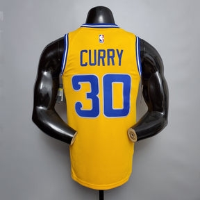 Jersey NBA Golden State Warriors #30 Curry - Retro Yellow