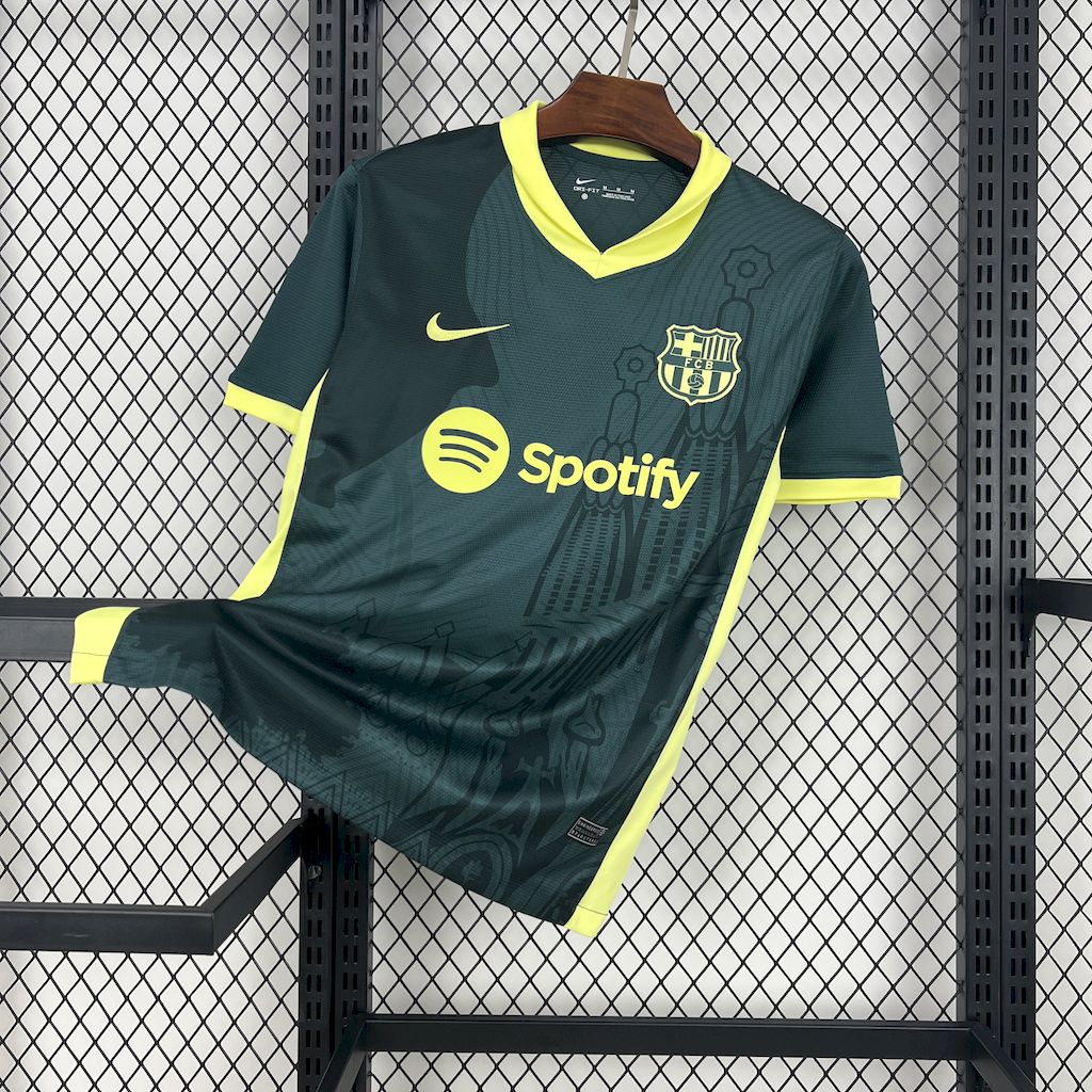 Barcelona 2024/25 Dark green training Jersey