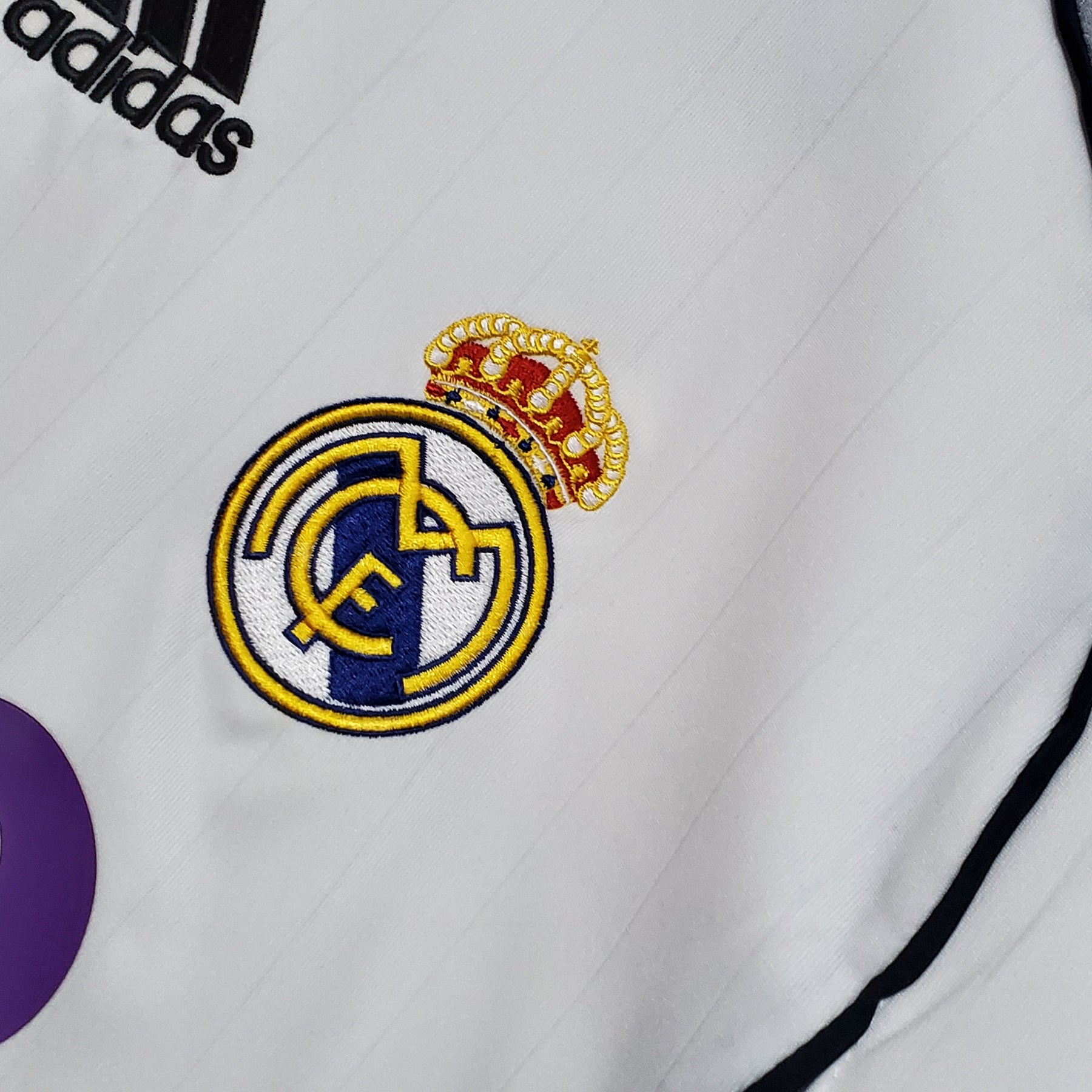 Real Madrid Home Jersey 06/07 - Retro Long Sleeve Version