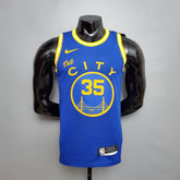 Jersey NBA Golden State Warriors #35 Durant - Train Blue