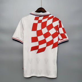 Croatia 1998 Home Shirt - Retro Version