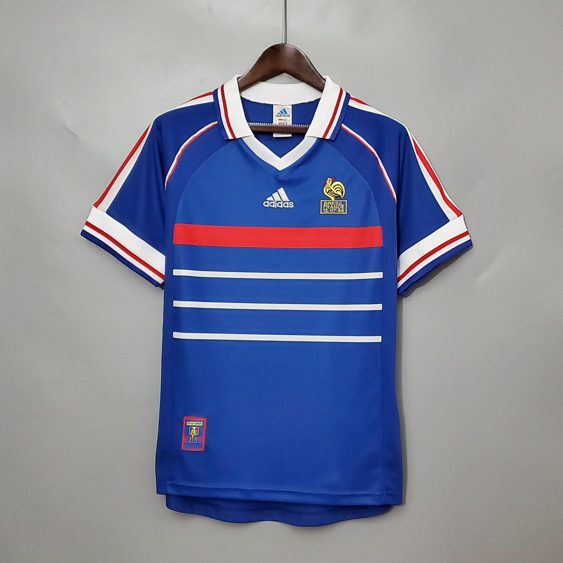 France Home Shirt 1998 - Retro Version