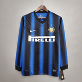 Inter Milan Home Jersey 10/11 - Long Sleeve Retro Version