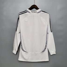 Real Madrid Home Jersey 06/07 - Retro Long Sleeve Version