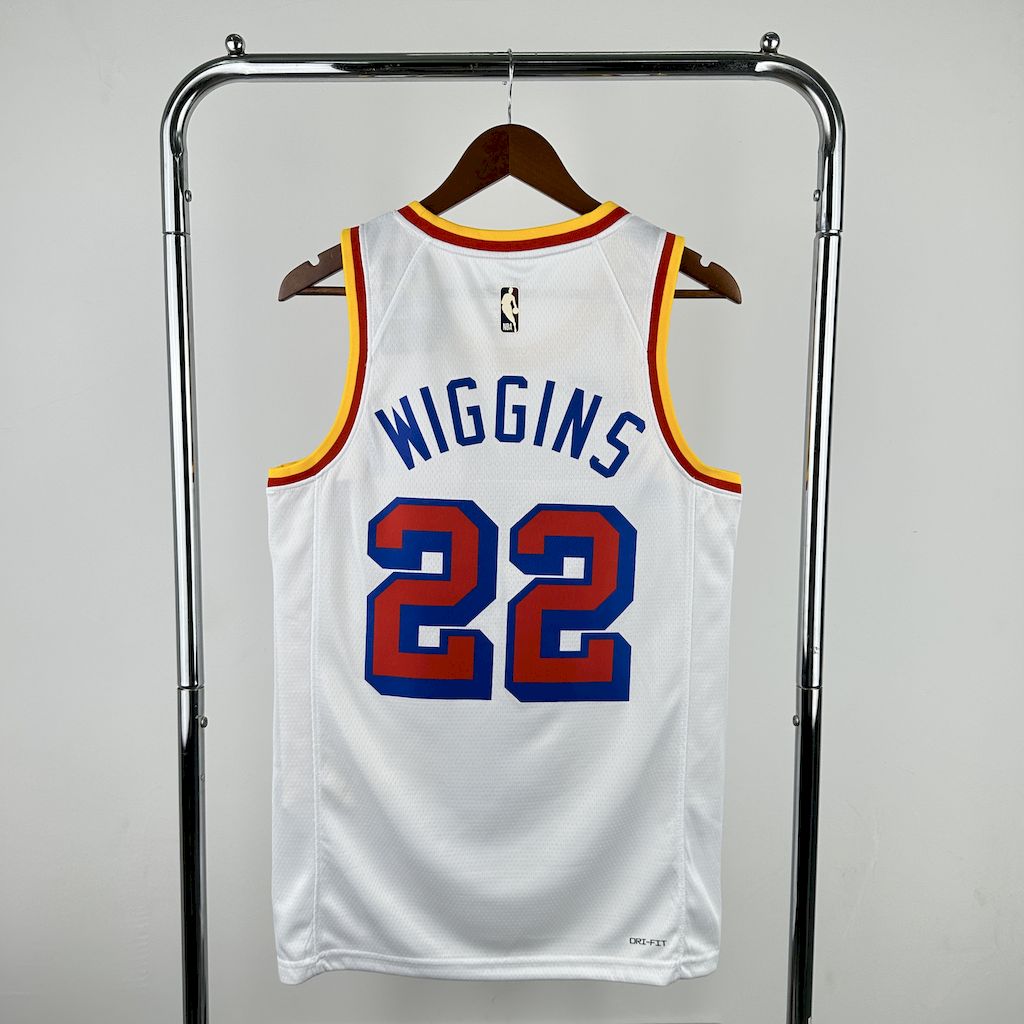 Golden State Warriors 2024/25 Hardwood Classics WIGGINS#22