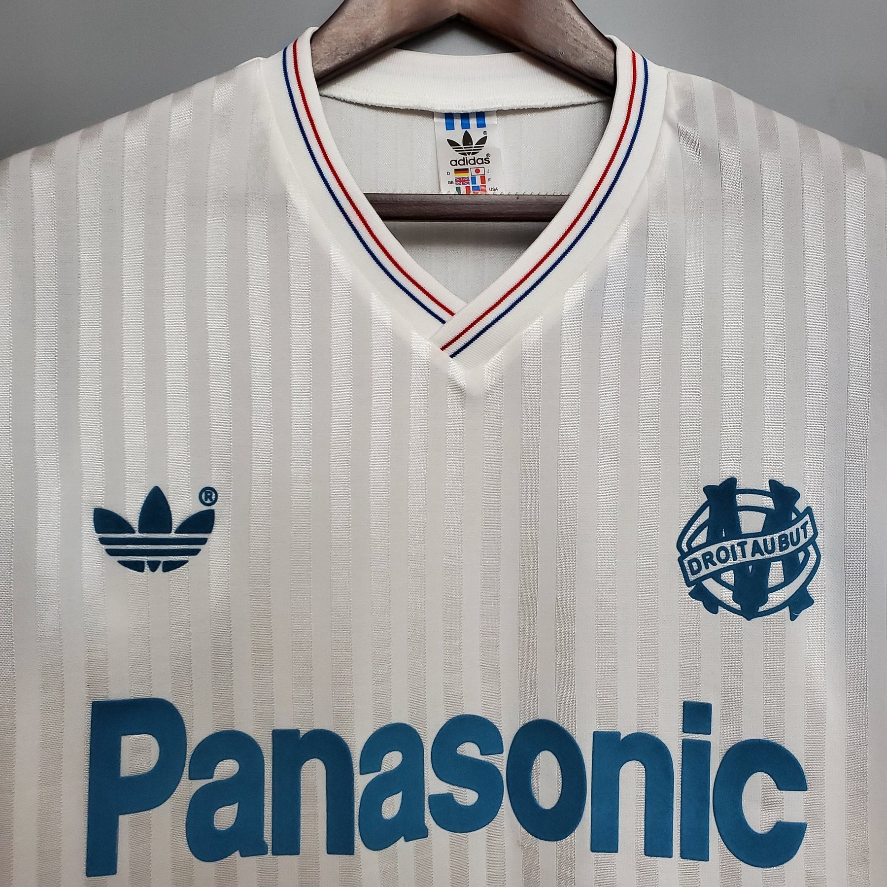 Olympique de Marseille Home Jersey 90/91 - Retro Version