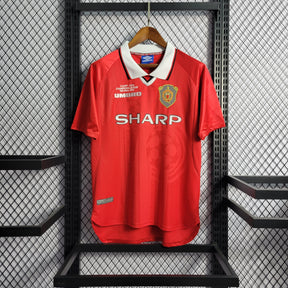 Manchester United Home Shirt 1999 - Retro Version