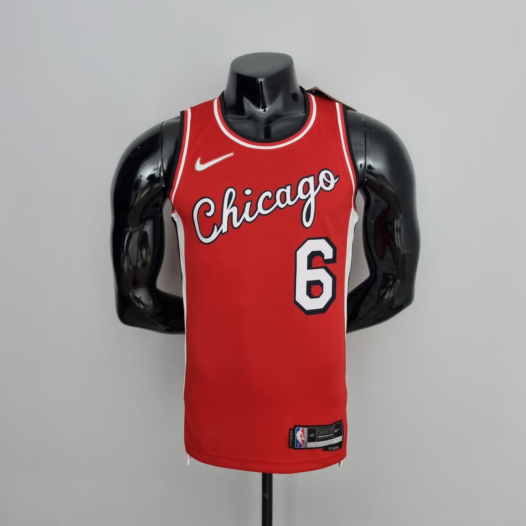 Jersey NBA Chicago Bulls #6 Caruso - 75th Anniversary Red