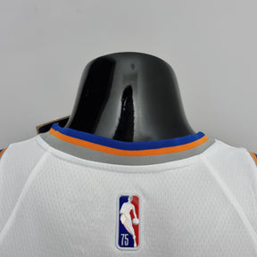 Jersey NBA NY Knicks #7 Anthony - 75th Anniversary White